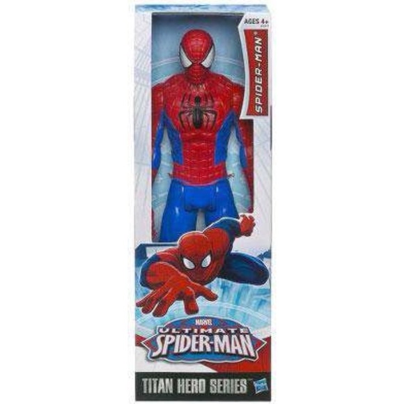 MARVEL Ultimate Spider-Man Titan Hero Series Action Figure 12” Tall - NIB - Picture 3 of 7